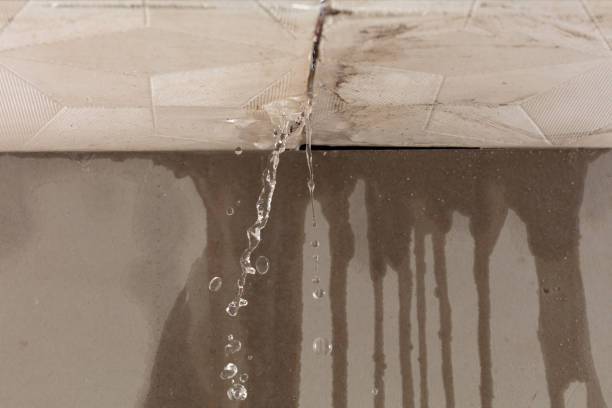 Professional Sewage Cleanup technician working in Hemet, CA